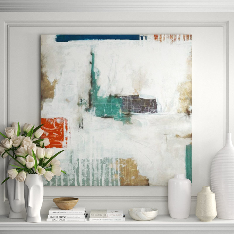 Modern Scope II Painting by Lillie Barlow, Outdoor, 47" H x 47" W x 1.5" D