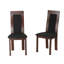 Chaise d'appoint rembourrée gris anthracite Enosburgh