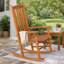 Chaise berçante d'extérieur Baltes Eucalyptus