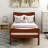Menachem Solid Wood Standard Bed-21746179