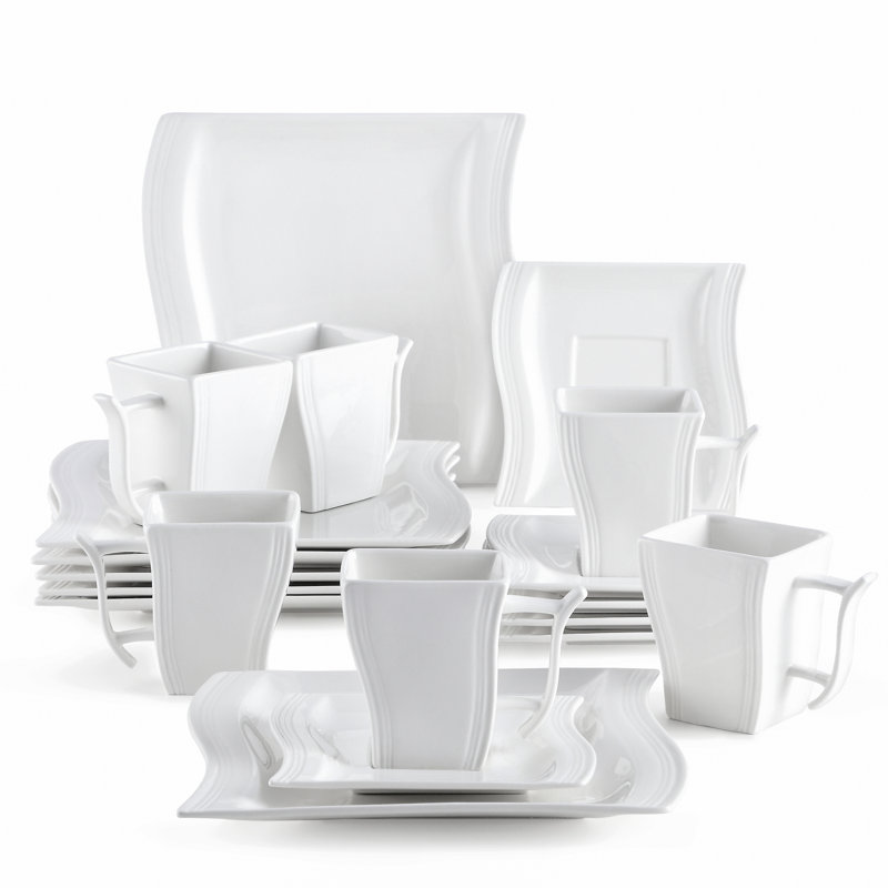  18 Piece Dessert Set, Service for 6