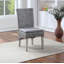 Chaise d'appoint Kaylani en gris