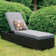 Lindell 76.5" Long Reclining Single Chaise with Cushion
