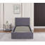 Auzhane Upholstered UK Single - DE 90 X 190 Cm Ottoman Storage Bed with Mattress