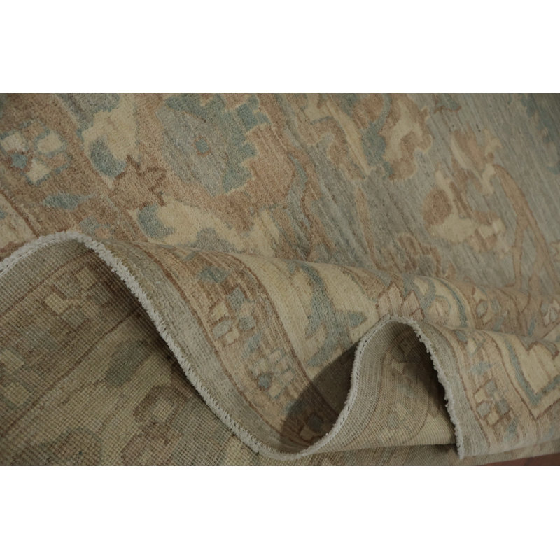 Vegetable Dye Oushak Large Area Rug 9x12