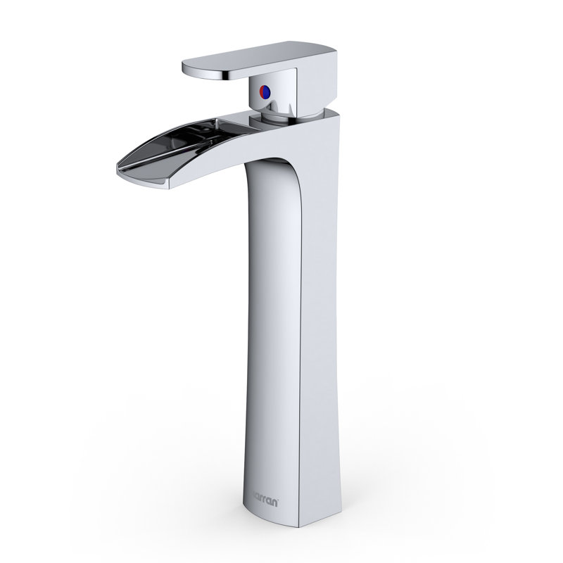 Kassel Single-handle Bathroom Faucet with Drain Assembly, Chrome