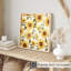 Motif de tournesols floraux-462987943