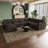 137.8" W U-Shaped Modular Sectional -574073011