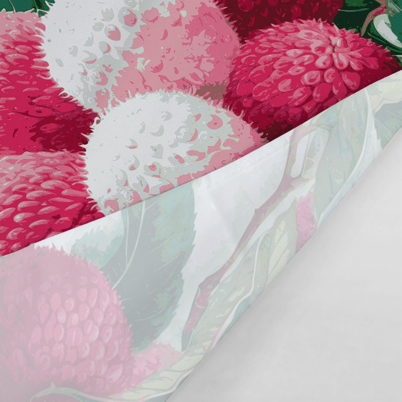 Tapisserie murale «Fruit Lychee», 51 po x 60 po