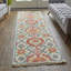 Beall Wool Oriental Area Rug in Orange-2047272674