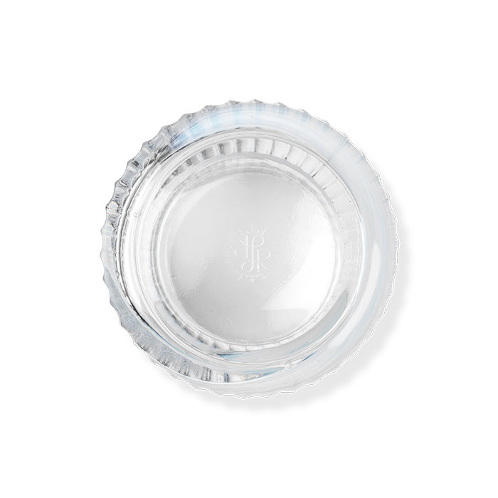 Lyngby Handmade Glass Table Vase, 8.1" H x 5.3" W x 5.3" D