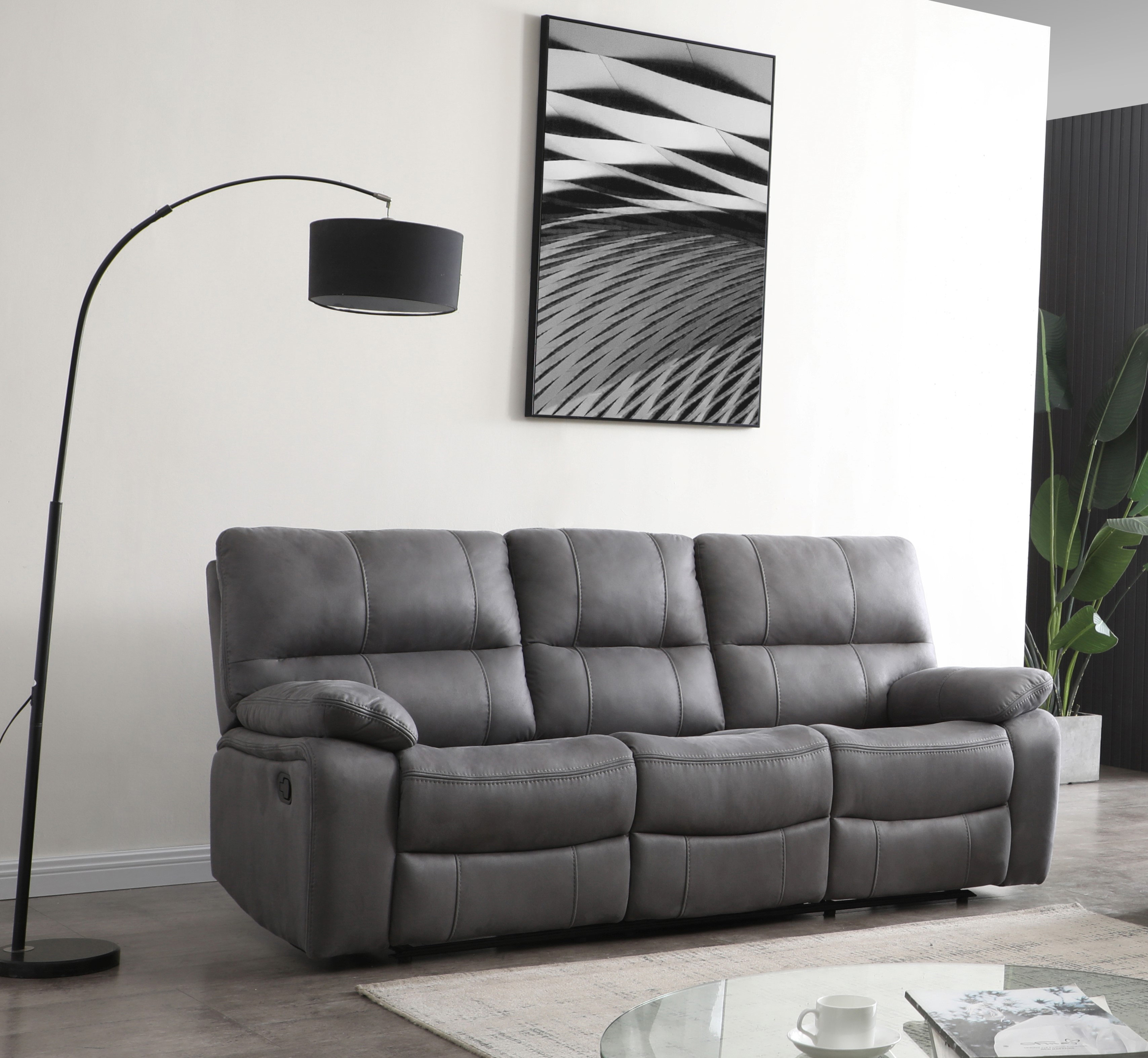 Red Barrel Studio 87" Pillow Top Arm Reclining Sofa & Reviews - Wayfair ...