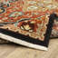 Tapis rouge / brun Oaklynn-208784981