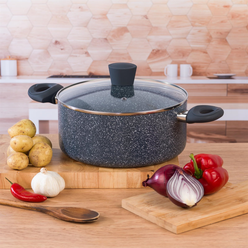 6 - Piece Non-Stick Aluminum Cookware Set