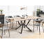 ANSELL Extendable Metal Base Dining Table