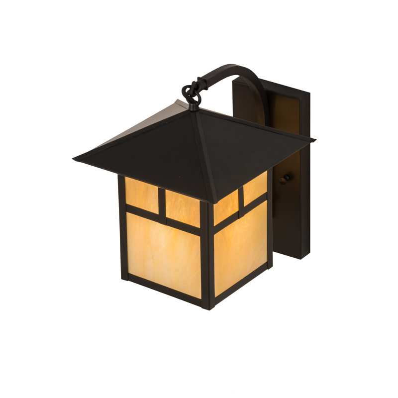Seneca "T" Mission 1 - Light Outdoor Wall Lantern