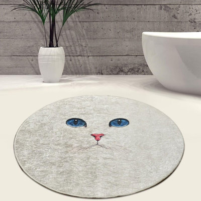 Amorina Washable Area Rug – Soft Non-slip Carpet For Living Room, Bathroom & Kitchen Decor 39"