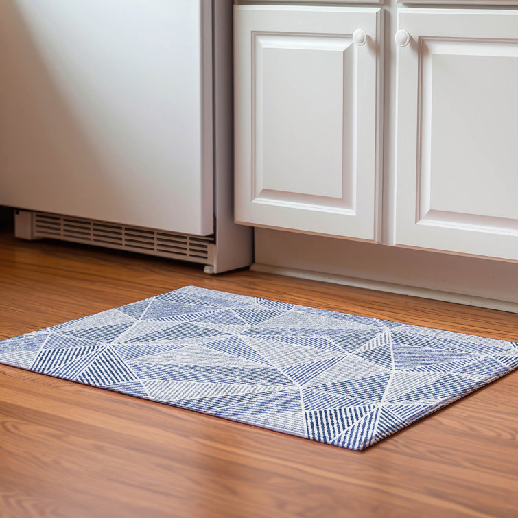 Premium Machine Washable Cerrito Navy Rug
