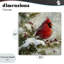 Toile rouge Winter's Jewel, design par Tina LeCour-10845675