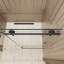  Hugo 44 - 48 x 78" Frameless Sliding Shower Door 3/8" Clear Tempered Glass-95067224