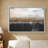 Minimal Landscape " IDEA4WALL Framed Canvas Wall Art No Texture Dark Paint Strokes Abstract Canvas Prints Home Artwork Decoration For Living Room,Bedroom "-91481733-91481734