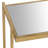 Rex Mirrored Glass Top End Table