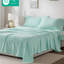 Ensemble de draps pour lit simple TG 3 pièces - 100% molleton, doux et moelleux, boulochage, draps lavables à la machine, plats et ajustés, 1 taie d'oreiller ultra territoire, drap,