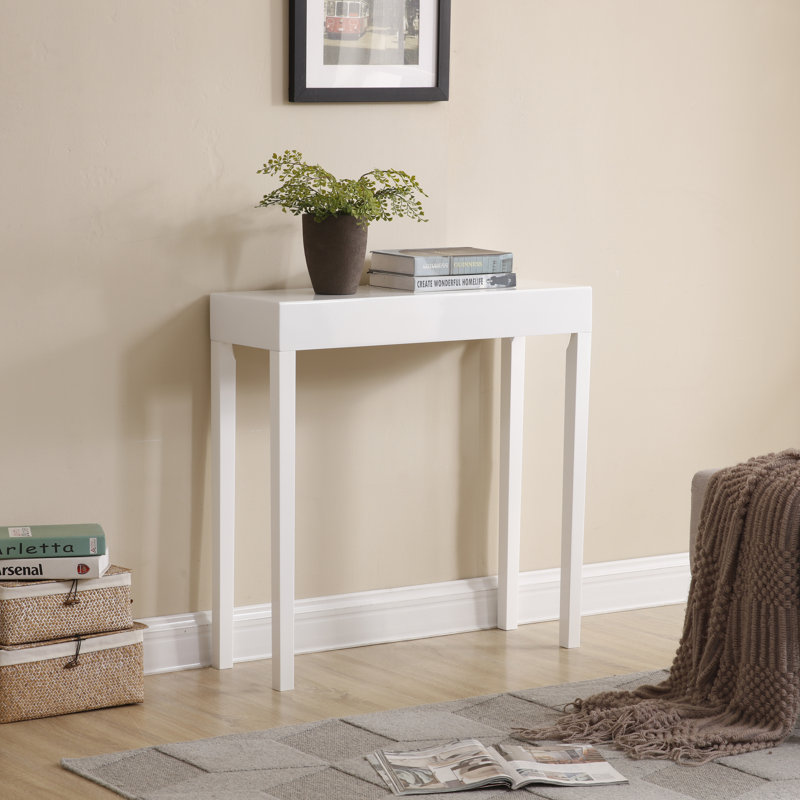 Vasquez 31.5'' Solid Wood Top Console Table