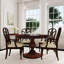 Evie 48" Round Pedestal Dining Table-2011715307
