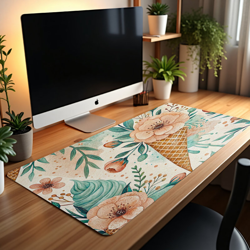 Polyester Desk Pad, 23.6x13.8