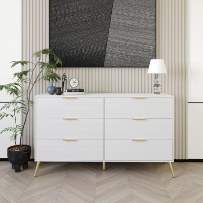 Commode 6 tiroirs Eudora