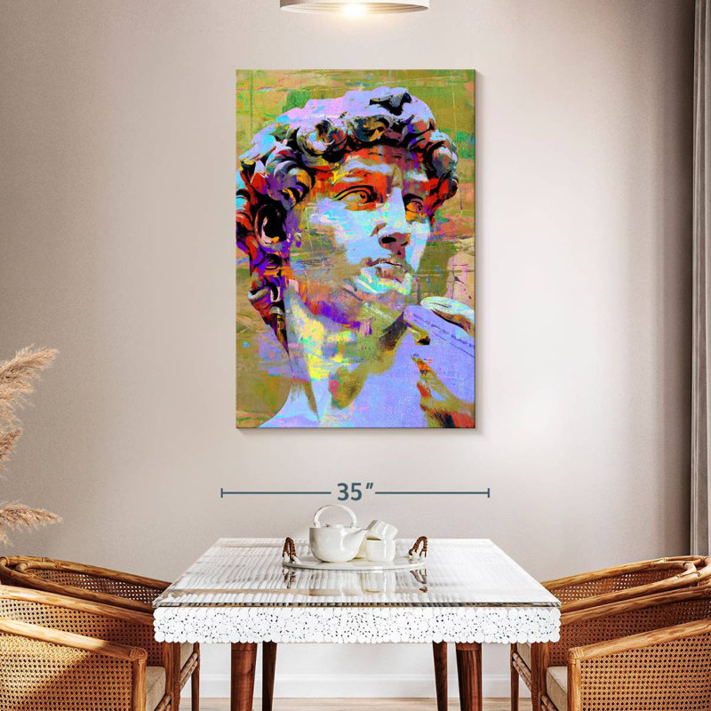 Leisha Michelangelo David I, H 48 po x l 32 po