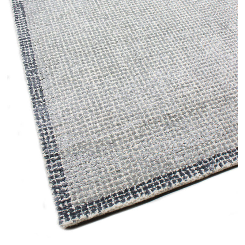 Anzio Area Rug in Charcoal, Rectangle 7'9" x 9'9"