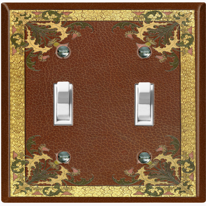 Landscape & Nature 2 - Gang Toggle Light Switch Standard Wall Plate