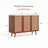 Storage Cabinet with 3 Doors,Buffet Sideboard