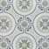 Plumeria Garden 9" x 9" Porcelain Field Tile (10.65 sq. ft./ Case)