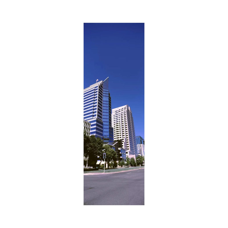 Buildings, Sacramento, CA ,USA 1 Piece Wrapped Canvas Panoramic Wall Art, 121.92 cm H x 40.64 cm W x 1.91 cm D