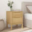 Paycen 45cm W Solid Wood Bedside Table-453535580