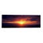 Coucher de soleil panoramique sur la mer, Égine, îles du Golfe Saronique, Attique, Grèce, reproduction de photo sur toile tendue-1263260746-1333836401