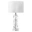Lampe de table transparente 27 po Dupuis