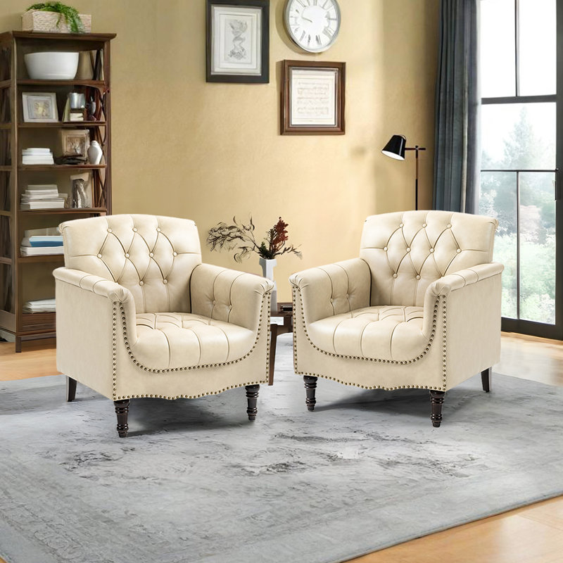 Fauteuil Enoks, Beige