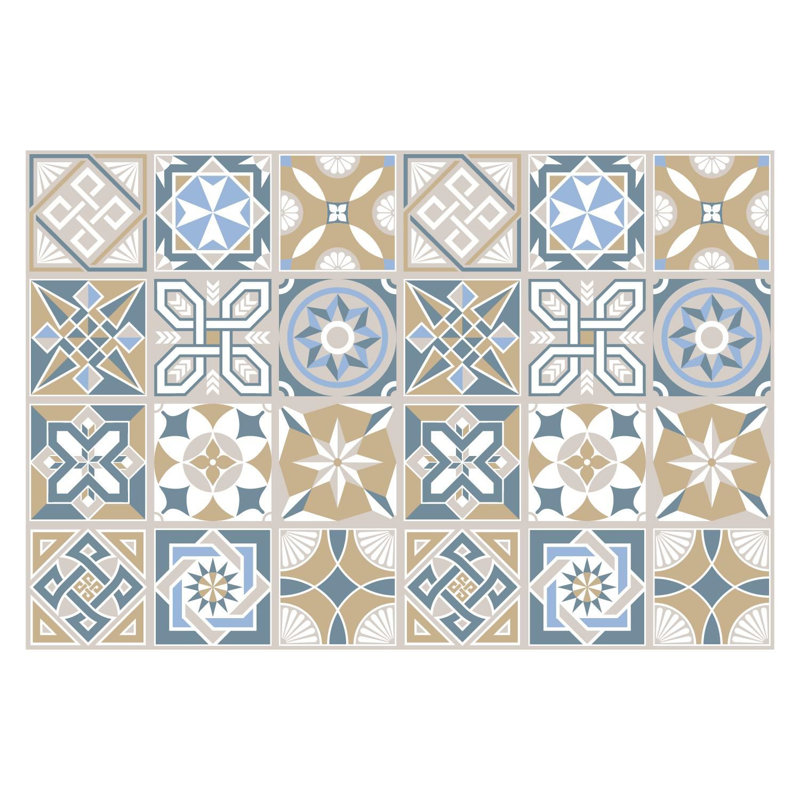 Lyon Encaustic Peel & Stick Mosaic Tile