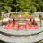Orquidea 4 - Person Acacia Patio Dining Set with Rectangular Table , Cushions Included-858807233