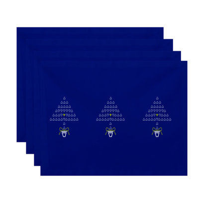 Polyester Abstract Rectangle Placemat