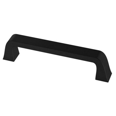 (2 Pack) 3-3/4" Classic Bell Pull Flat Black