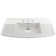 BOCCHI Lavita 19.69'' Fireclay Rectangular Bathroom Sink with Overflow