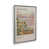 Cadre flottant en chrome poli