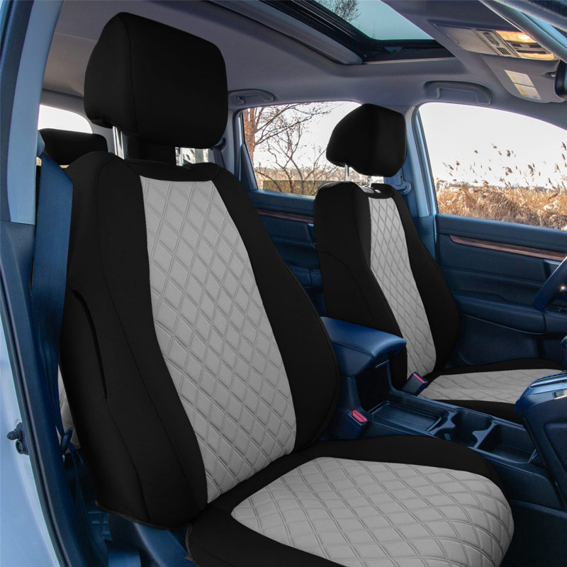 Elastic Automobile Cover By FH Group, Gray