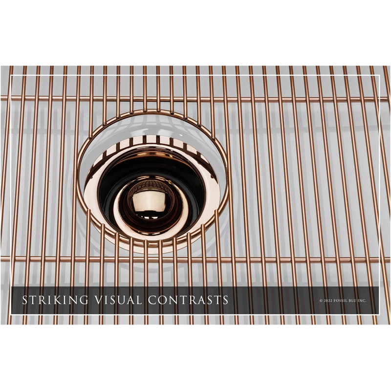 32.75" L x 19.88" W Double Basin Farmhouse Kitchen Sink with Accessories, Polished Rose Gold Accessories
