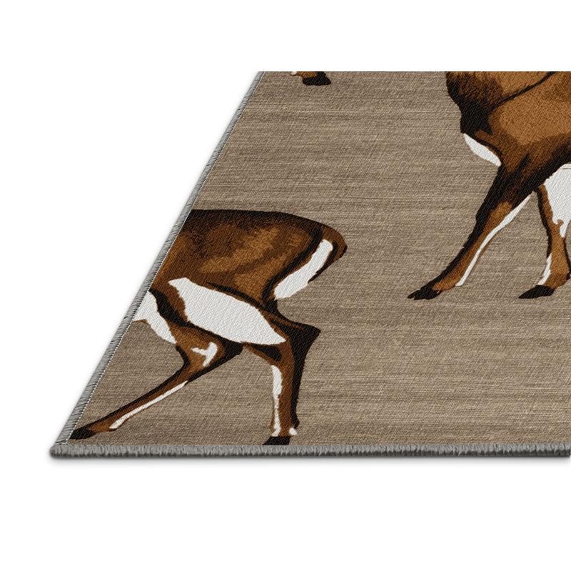 Tapis lavable à queue de cerf, Tapis de couloir 2 pi x 5 pi
